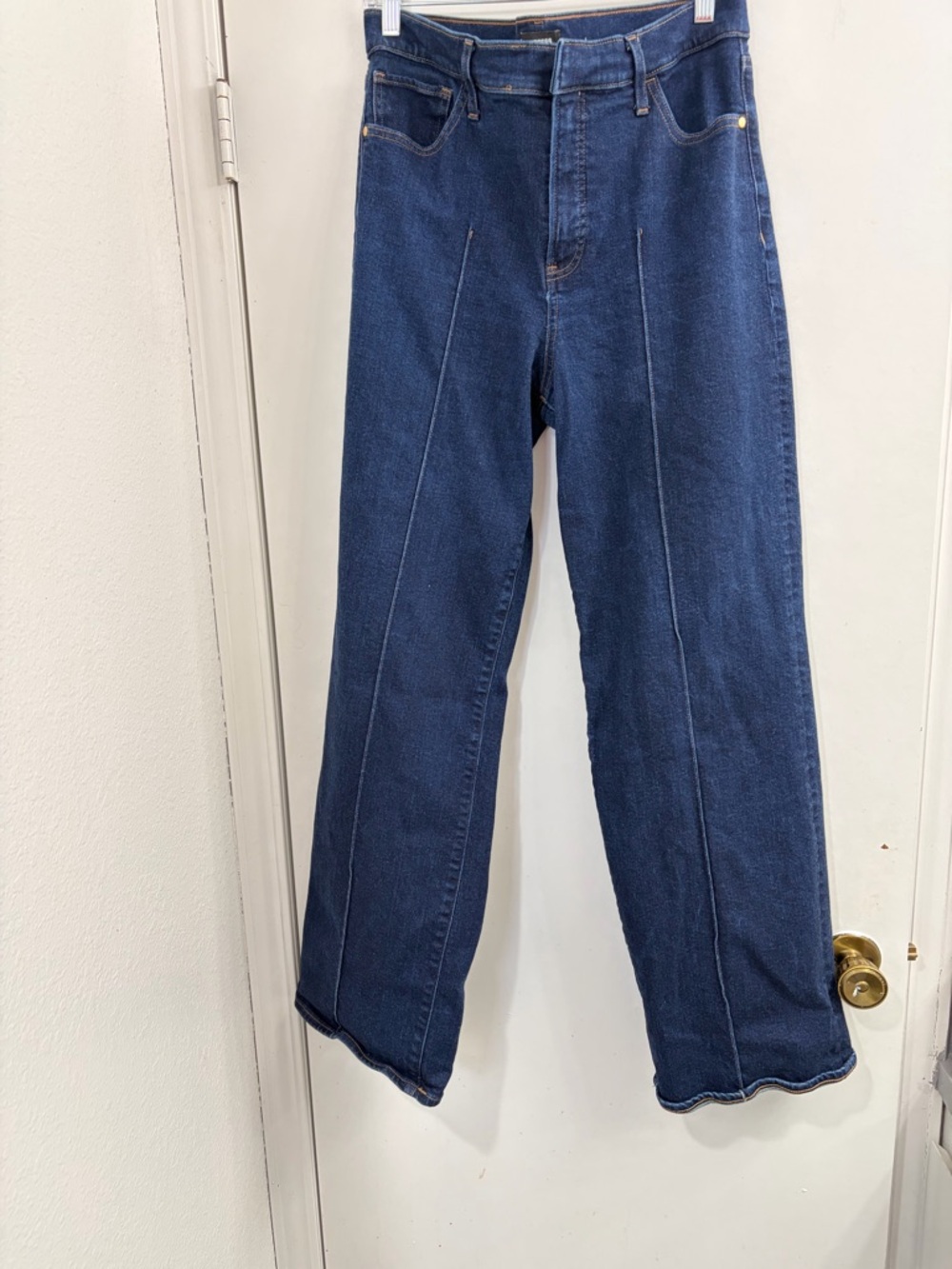 EXPRESS High Rise Wide Leg Denim